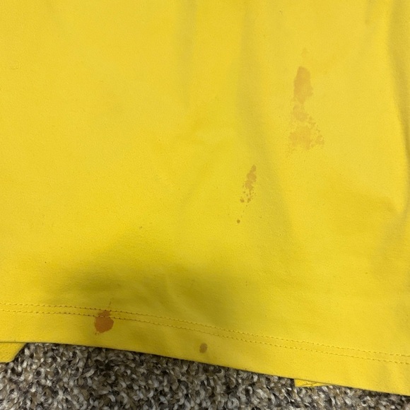 bebe Vibrant Yellow Pencil Skirt - Picture 2 of 5